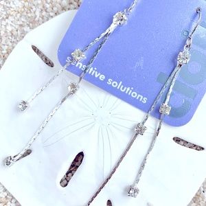 Rhinestone Dangle Earrings